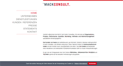 Desktop Screenshot of mackconsult.at