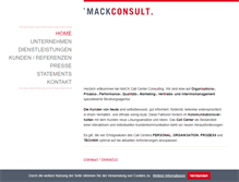 Tablet Screenshot of mackconsult.at